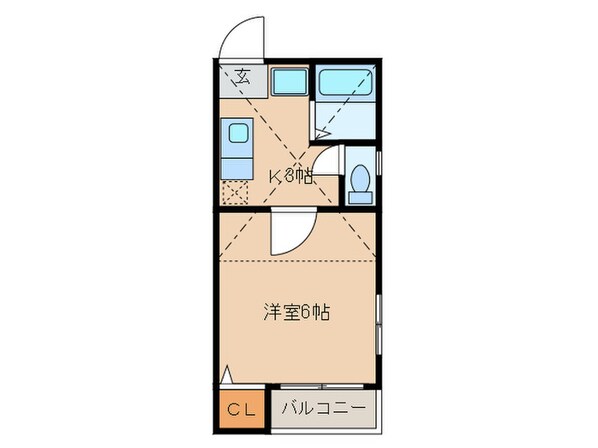 エンルート栄生の物件間取画像